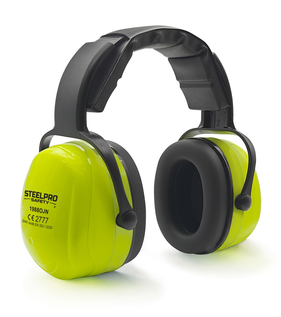 Orejera new jumbo amarillo flúor T.U