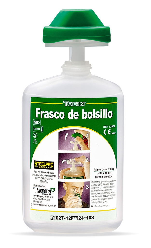 Lavaojos bolsillo 200 ML