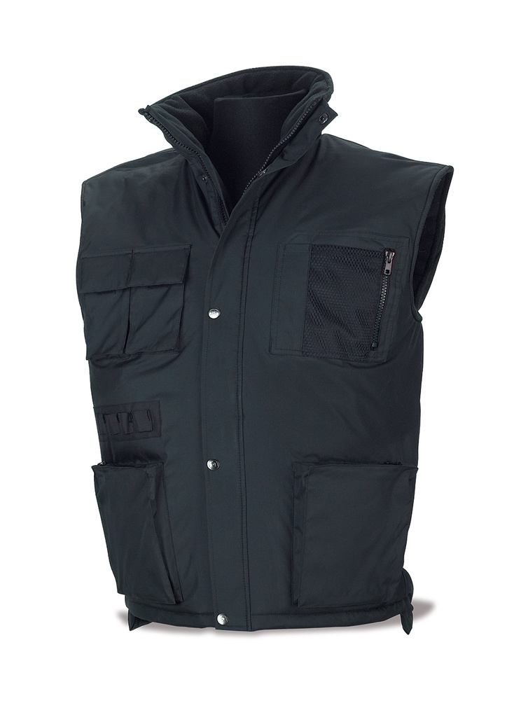 Chaleco swat polar negro L