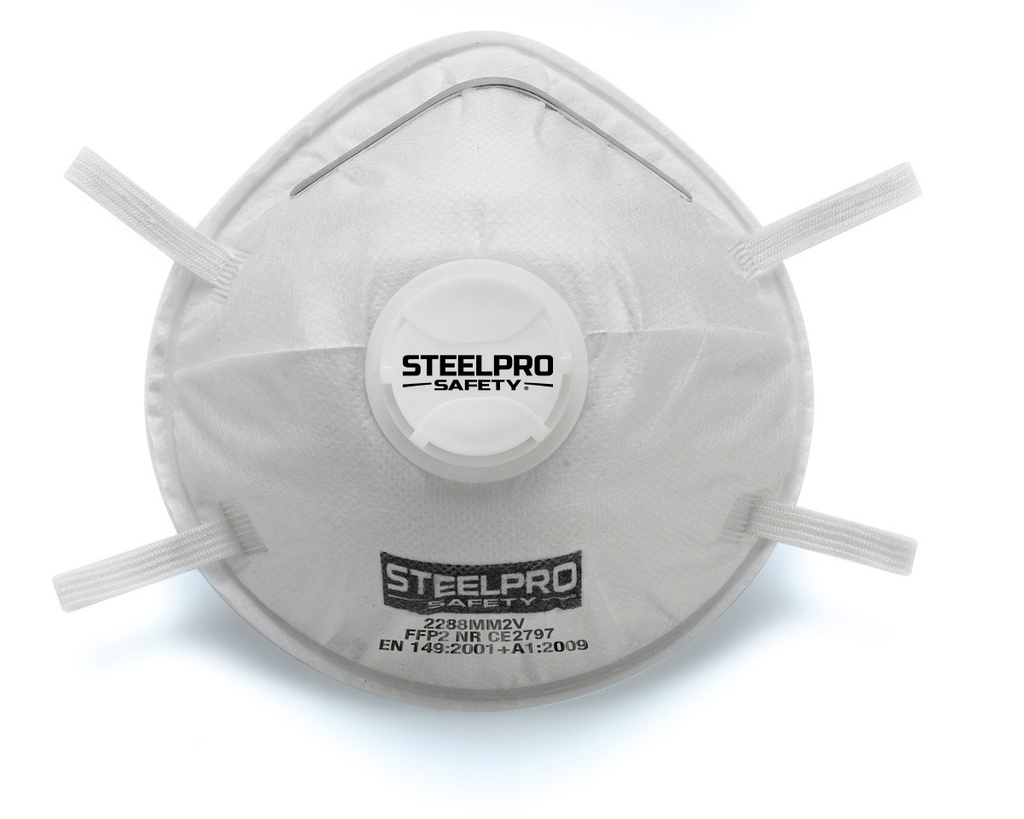 Mascarilla steelpro FFP2 válvula