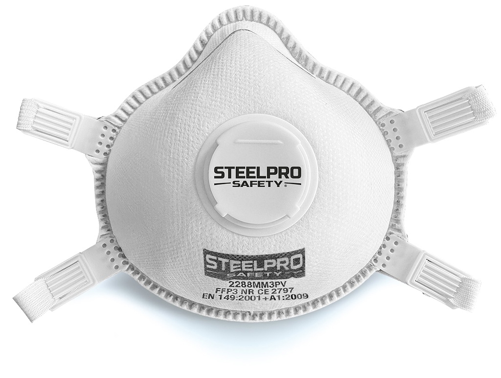 Mascarilla steelpro FFP3 pro válvula