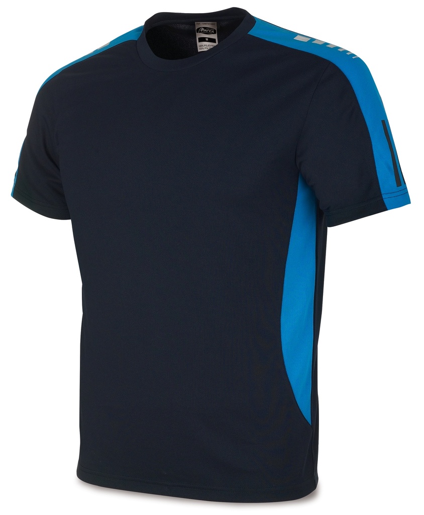 Camiseta técnica POL. . az azul