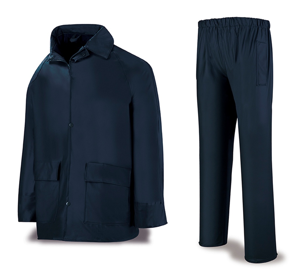 Traje de agua azul poliuretano