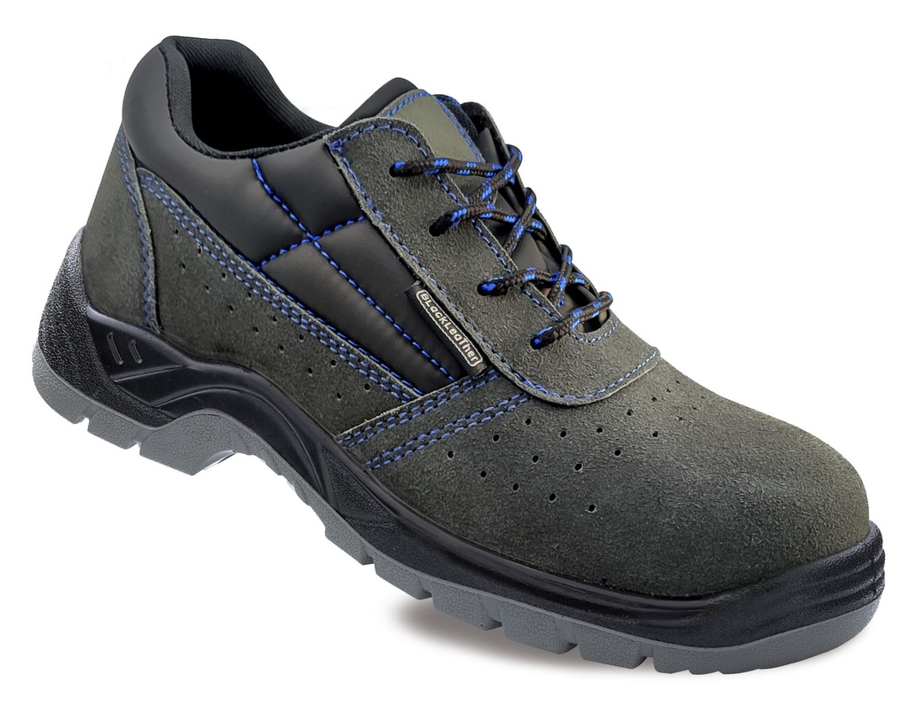 Zapato serraje eco metal free black leather