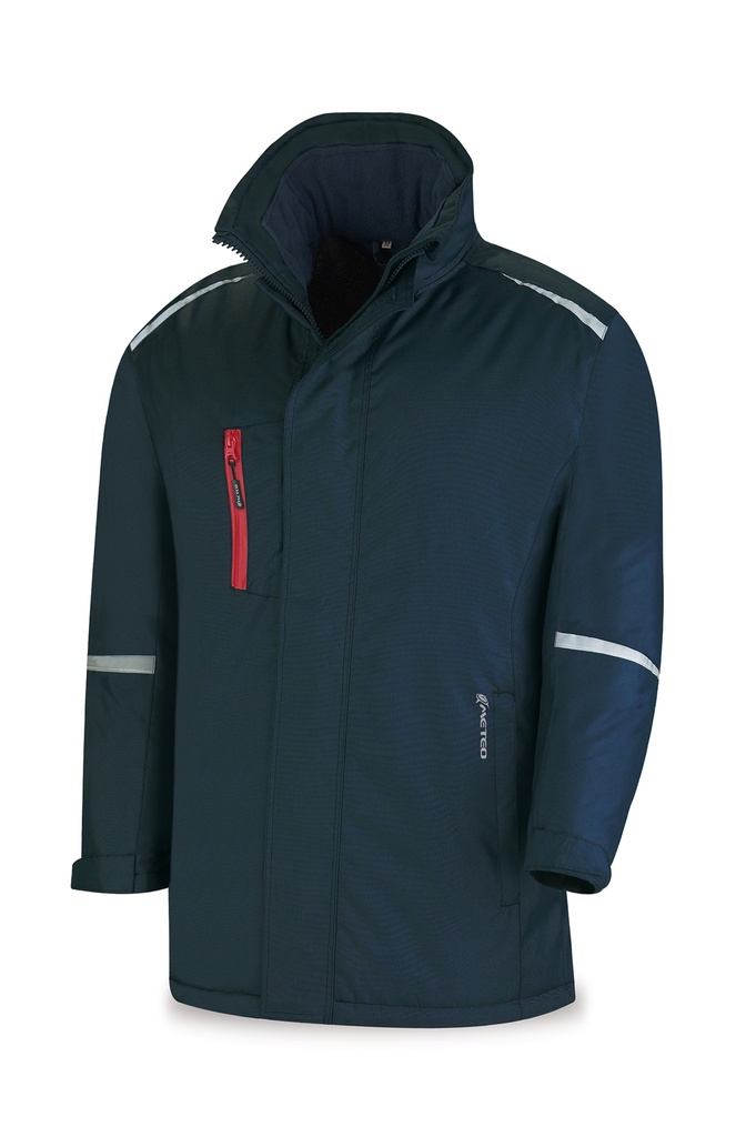 Parka náutica mistral azul marino