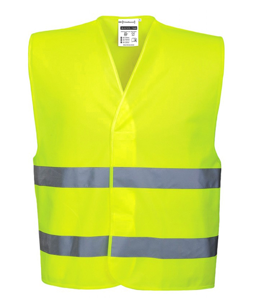 Chaleco alta visibilidad amarillo