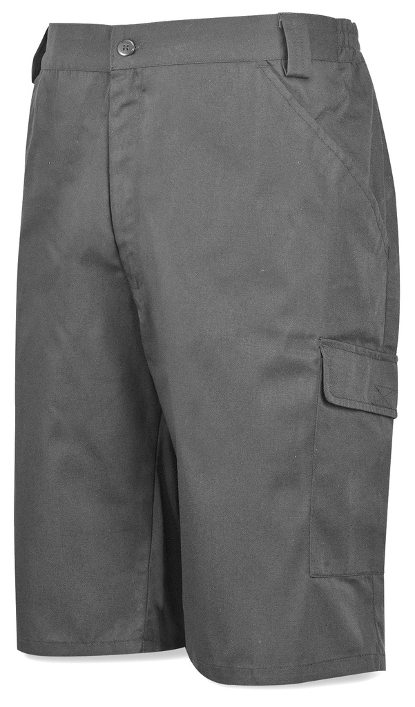 Bermuda POLIEST/ALGODON gris