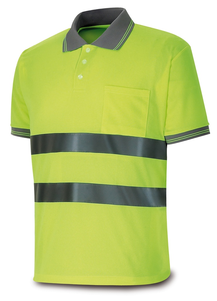 Polo MONOCOL.AV MANG.CORTA amarillo