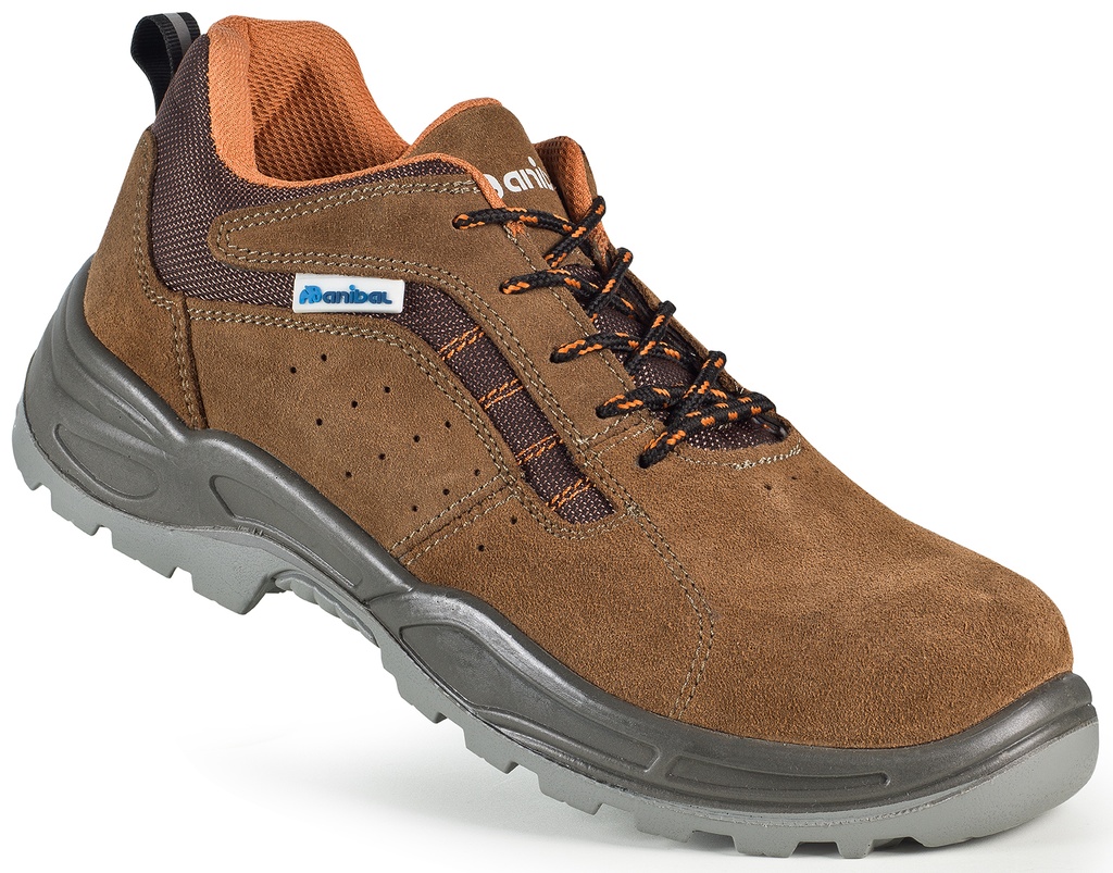 Zapato lusitania piel SERRA. marrón