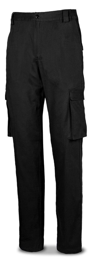 Pantalón básico stretch pro negro