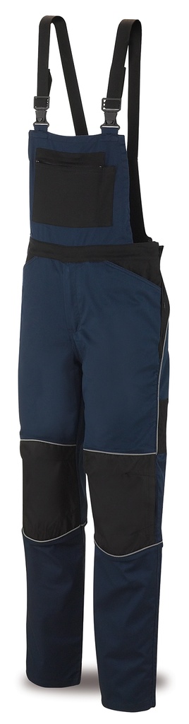Peto pro stretch azul M negro