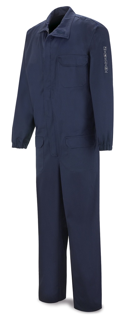 Buzo ignífugo antiestático azul marino