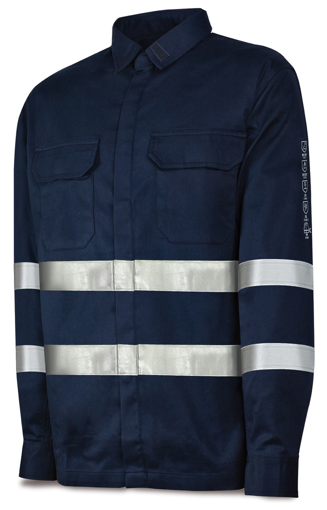 Camisa IGN. ALG. bandas azul MA.