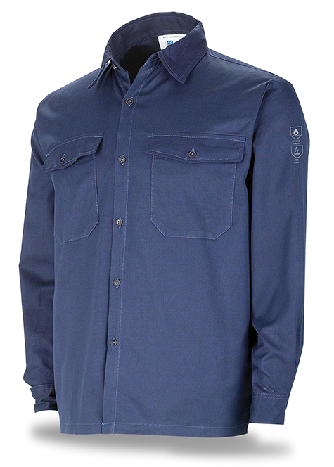 Camisa ignix ALG. AV azul MA.