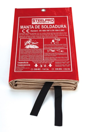 [05-2388MSSIN/2] Manta de soldadura 2x2 MTS.
