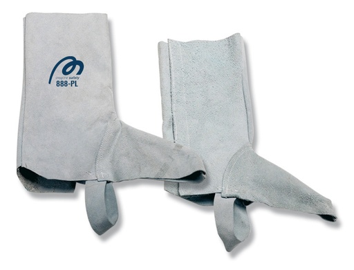 [05-888PLG/U] Polaina de cuero con velcro