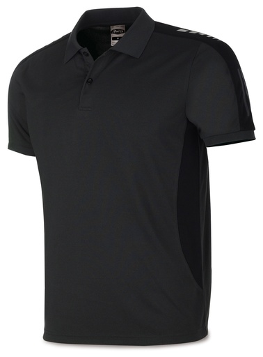 [05-1288PTNEG/L] Polo técnico poliéster gris