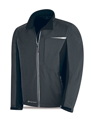 Cazadora softshell pro grafito