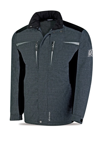 Parka técnica tramontana gris negro