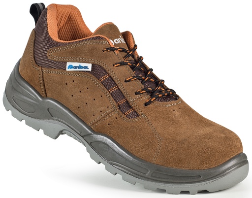 Zapato lusitania piel SERRA. marrón