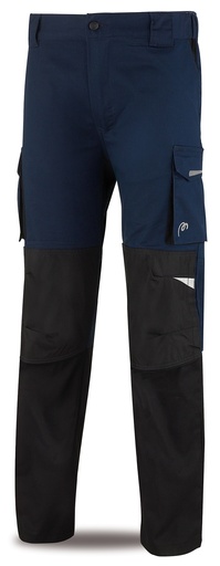 Pantalón pro stretch azul M negro
