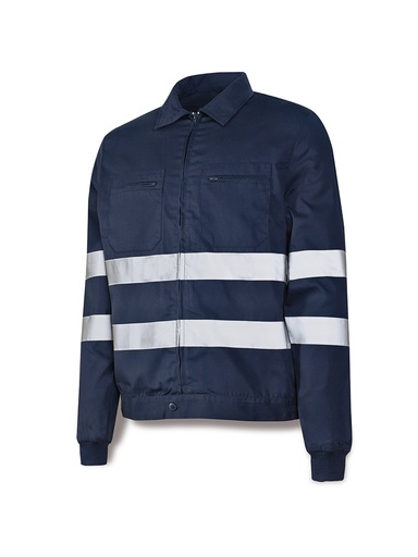 Cazadora POL-ALG bandas azul marino