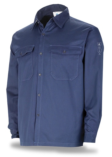 Camisa ignix ALG. AV azul MA.